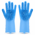 Silicone Dishwashing Gloves | Heat Resistant | With Scrubber Bristles for Deep Cleaning`