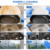 Silicone Dishwashing Gloves | Heat Resistant | With Scrubber Bristles for Deep Cleaning`