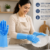 Silicone Dishwashing Gloves | Heat Resistant | With Scrubber Bristles for Deep Cleaning`