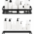 Pack of 2 Adheshive Bathroom Shelf Rack ! No Drill Wall Mounted Shower Caddy