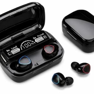 Premium TWS Wireless Earbuds with LED Display - Bluetooth 5.3, 40H Playtime