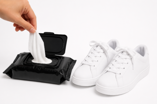 Quick Wipes Shoe Cleaner | Instant Shoe Cleaning Wipes - 12 Wipes Pack`