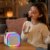 Portable Karaoke Speaker with Wireless Mic | Bluetooth 5.3 + LED Lights + 6-8H Battery`