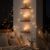 TheManiaKart Premium Festive Combo - Pack of 6 Smokeless LED Pillar Candles + 2 FREE Water Sensor Diyas | Festive Home & Puja Ghar Decoration Lights